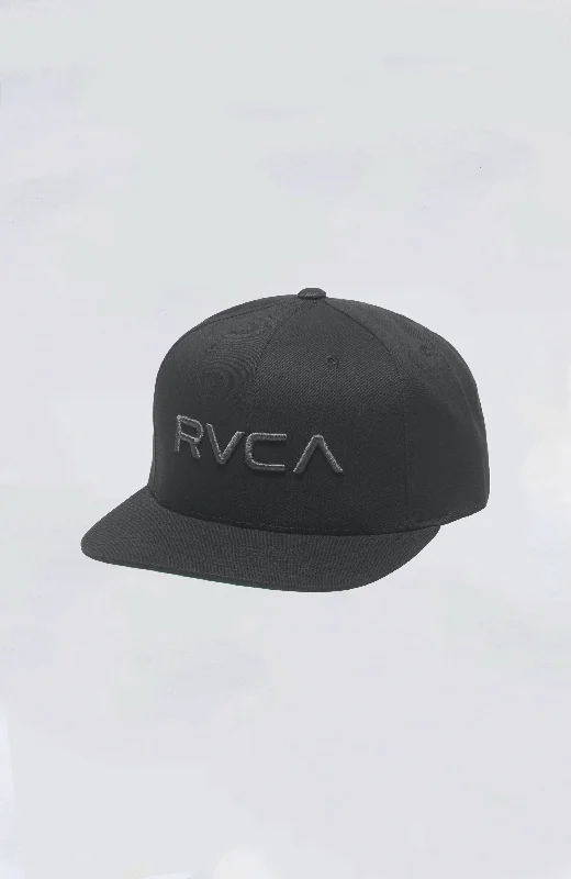 Beanies & headbands for free minds-RVCA - RVCA Twill Snapback II