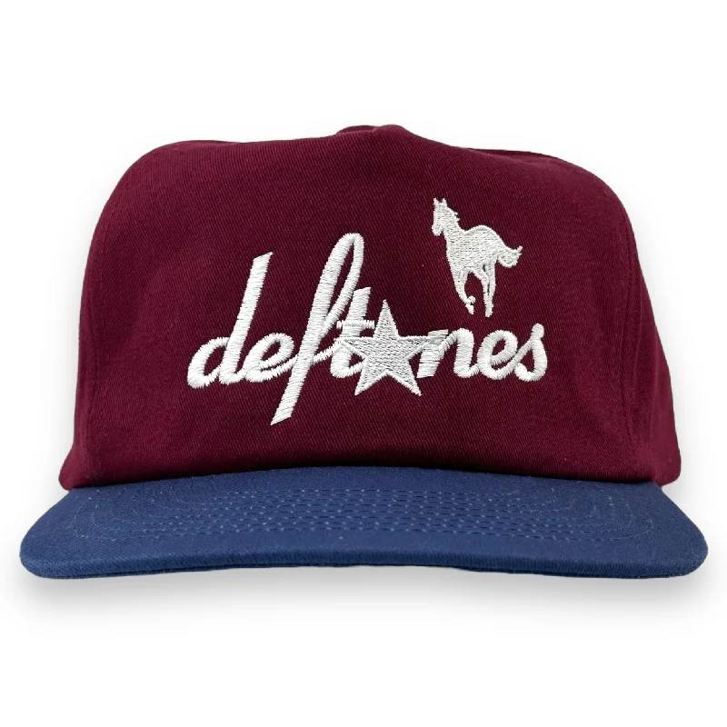 Maroon / Navy Blue SNAPBACK