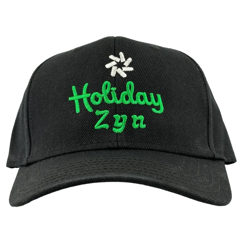 Beanies & headbands for elastic bands-Holiday Zyn SnapBack Custom Embroidered Hat