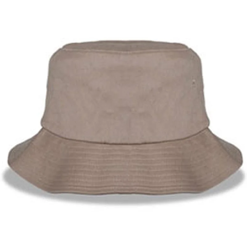 Bucket hats lightweight-Wool hats adjustable fit-Khaki Big Bucket Hat