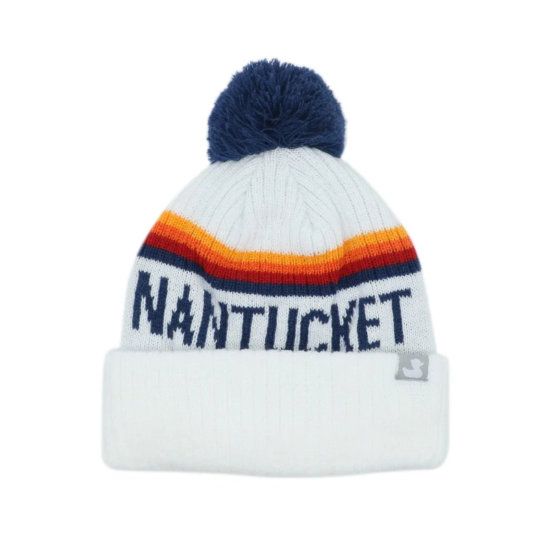 Beanies & headbands for snug nights-2024 Washington: Nantucket Winter Hat (White)