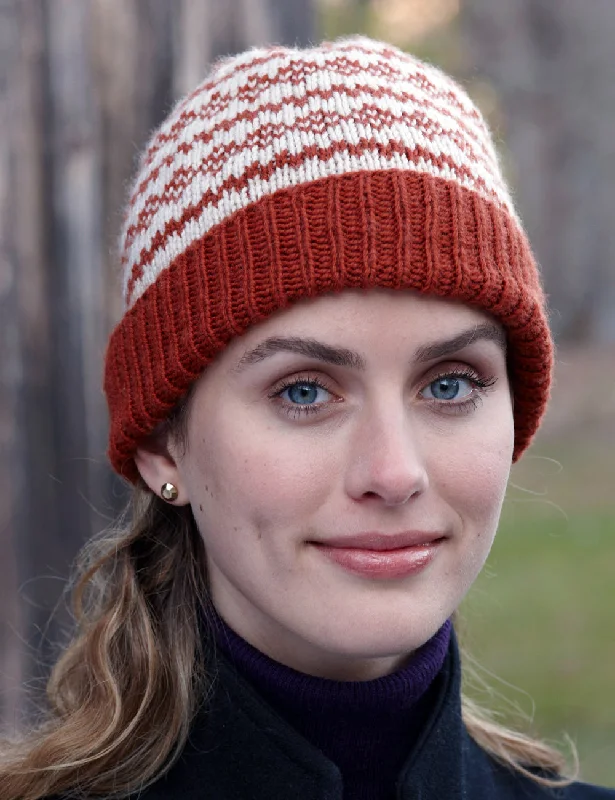 Beanies & headbands for wild hearts-Fair Isle Hat (Knit)