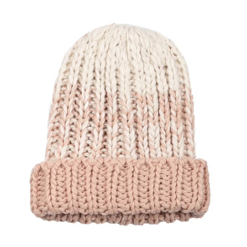 Beanies & headbands for cool mornings-Brisk Chunky Knit Beanie