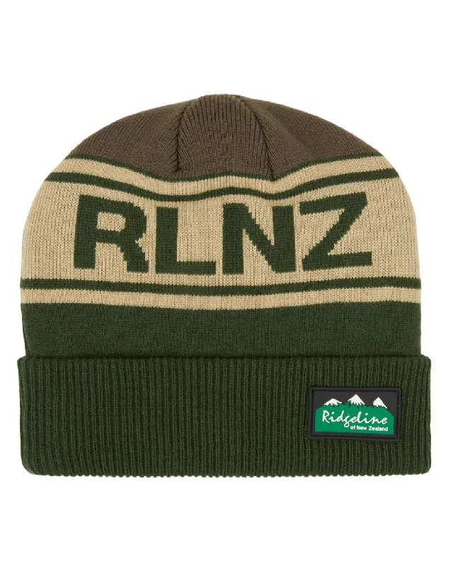 Beanies & headbands for new vibes-Ridgeline RLNZ Knitted Beanie