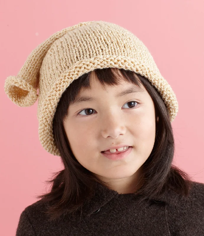 Beanies & headbands for every job-Shooting Star Hat Pattern (Knit)