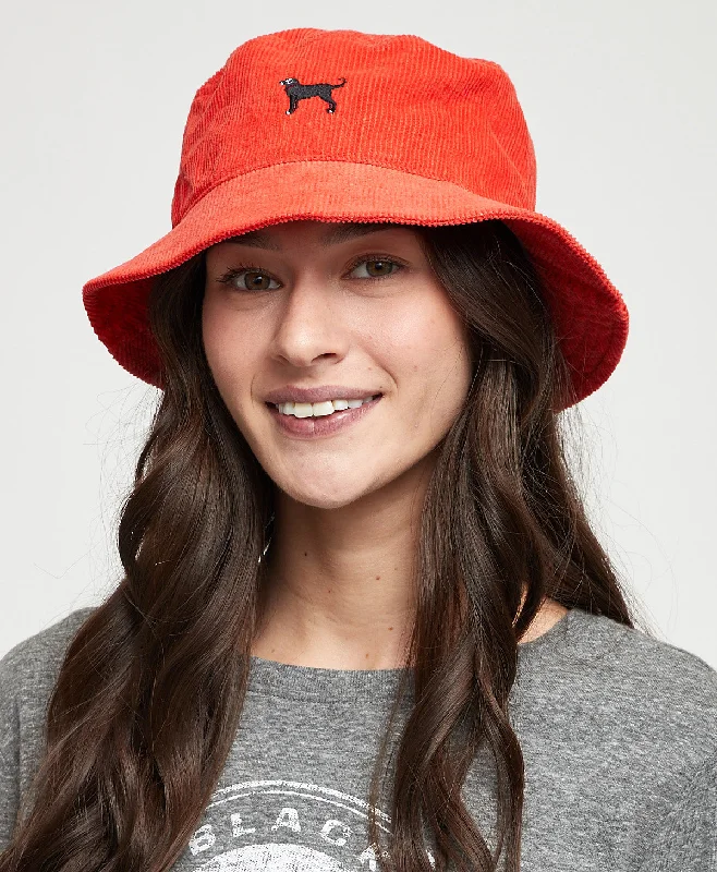 Bucket hats with drawstring-Wool hats bulk purchase-Adult Corduroy Bucket Hat