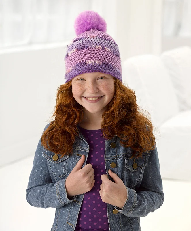 Beanies & headbands for all folks-Sparkle Crochet Hat Pattern - Version 2