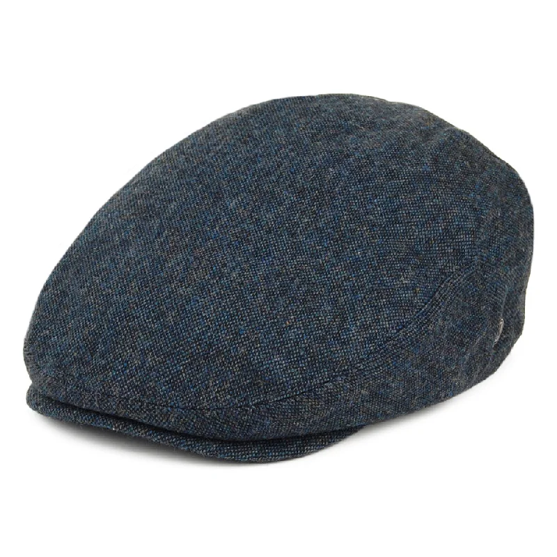 Beanies & headbands for fresh smells-Tyburn Flat Cap Navy Blue Wholesale Pack