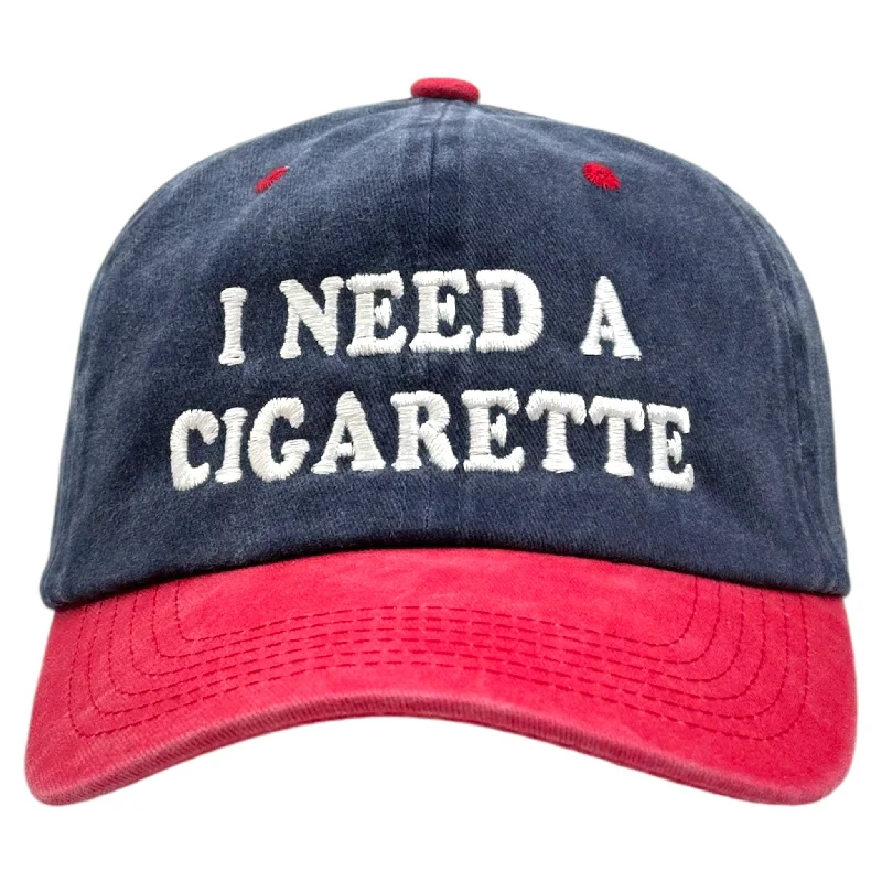 Beanies & headbands for all feels-I NEED A CIG EMBROIDERY HAT