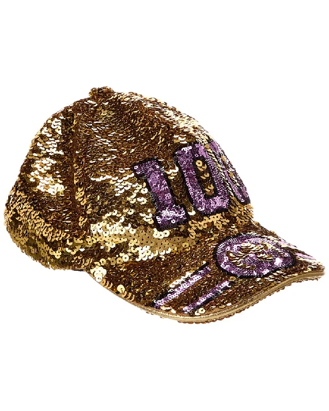 Baseball caps suede-Baseball caps suede-Baseball Caps for Sunny Walks-Gucci 100 Sequin Baseball Cap