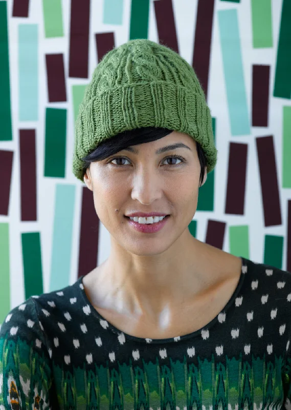 Beanies & headbands for every job-Statement Hat Pattern (Knit)