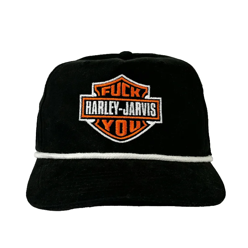 Beanies & headbands for khaki shades-Fuck you Harley Jarvis custom embroidered hat I think you should affirm