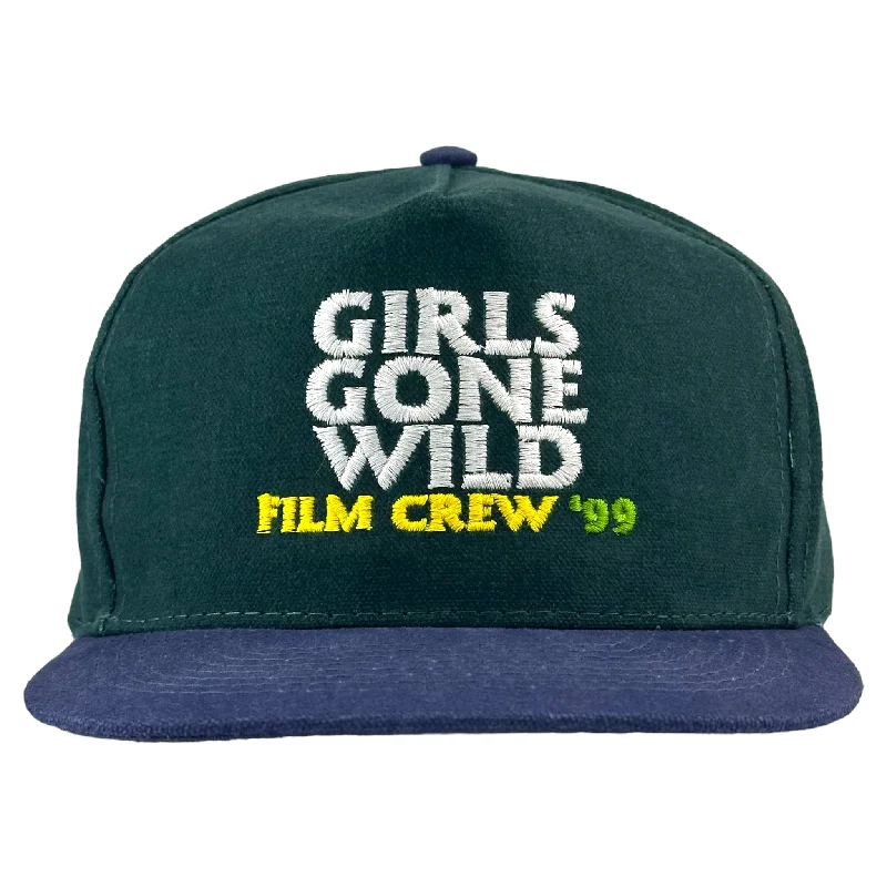 Beanies & headbands for winter hikes-GIRLS GONE WILD Film Crew 99 Hat Custom Embroidered