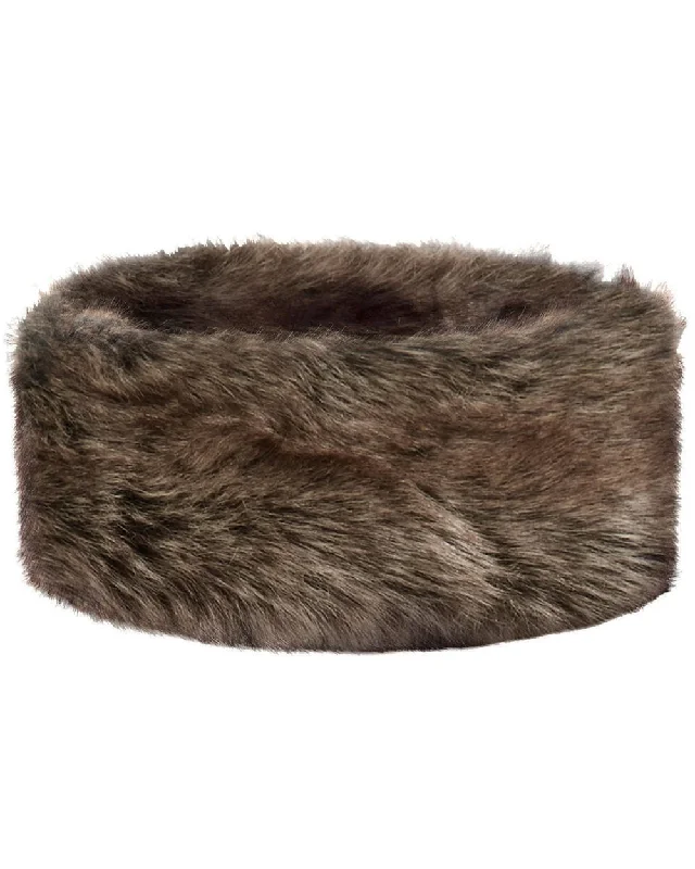 Beanies & headbands for head cover-Dubarry Ladies Faux Fur Headband