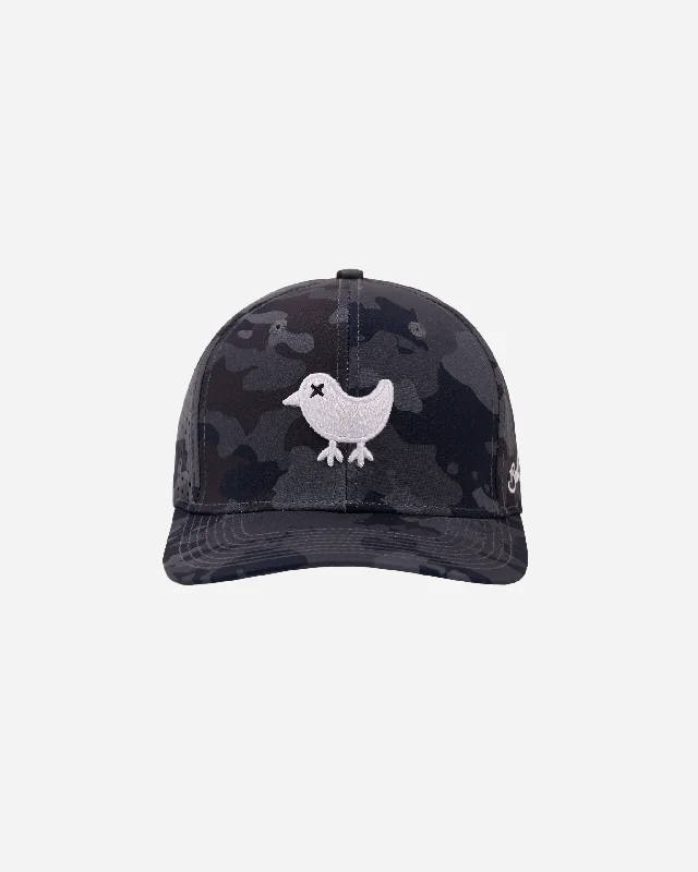 Beanies & headbands for bulk buys-Birdie Snapback - Midnight Camo