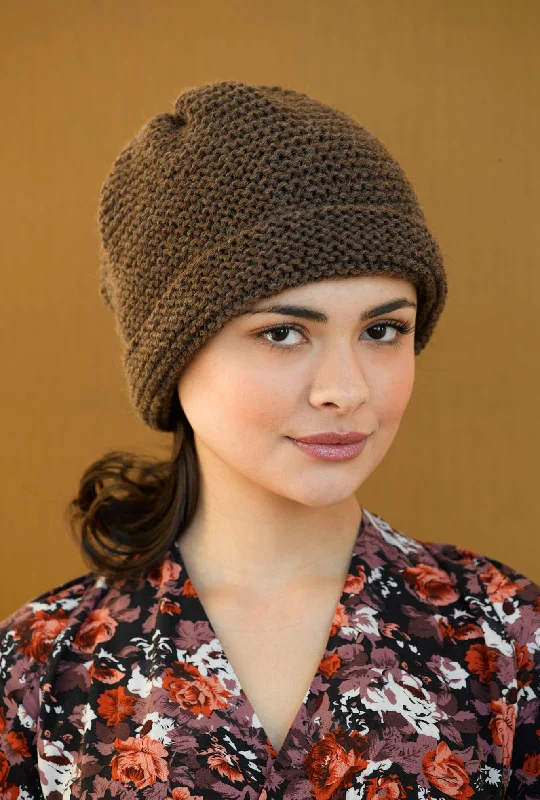 Beanies & headbands for every age-Simple Garter Hat Pattern (Knit)