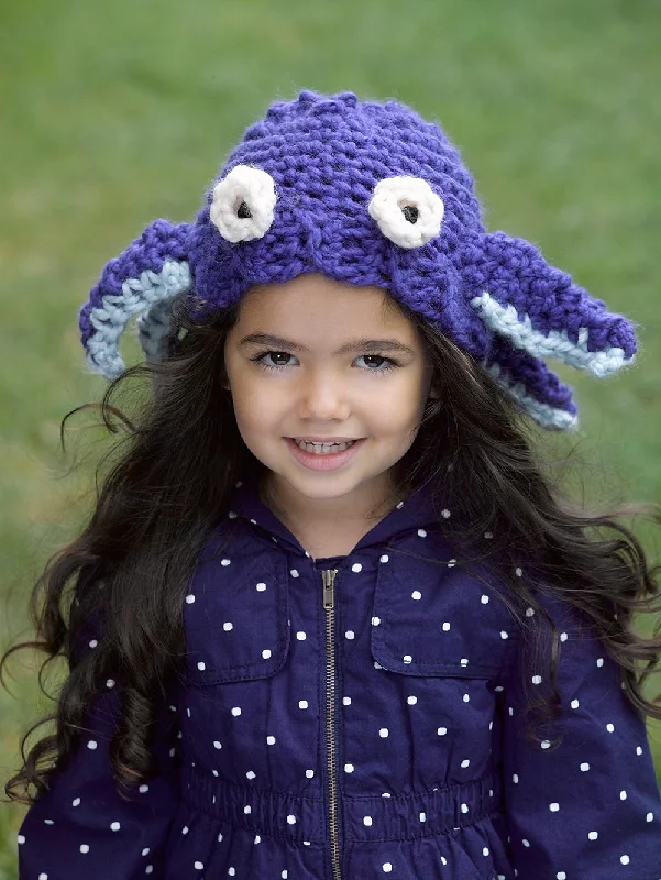 Beanies & headbands for lined warmth-Octopus Hat Pattern (Crochet)