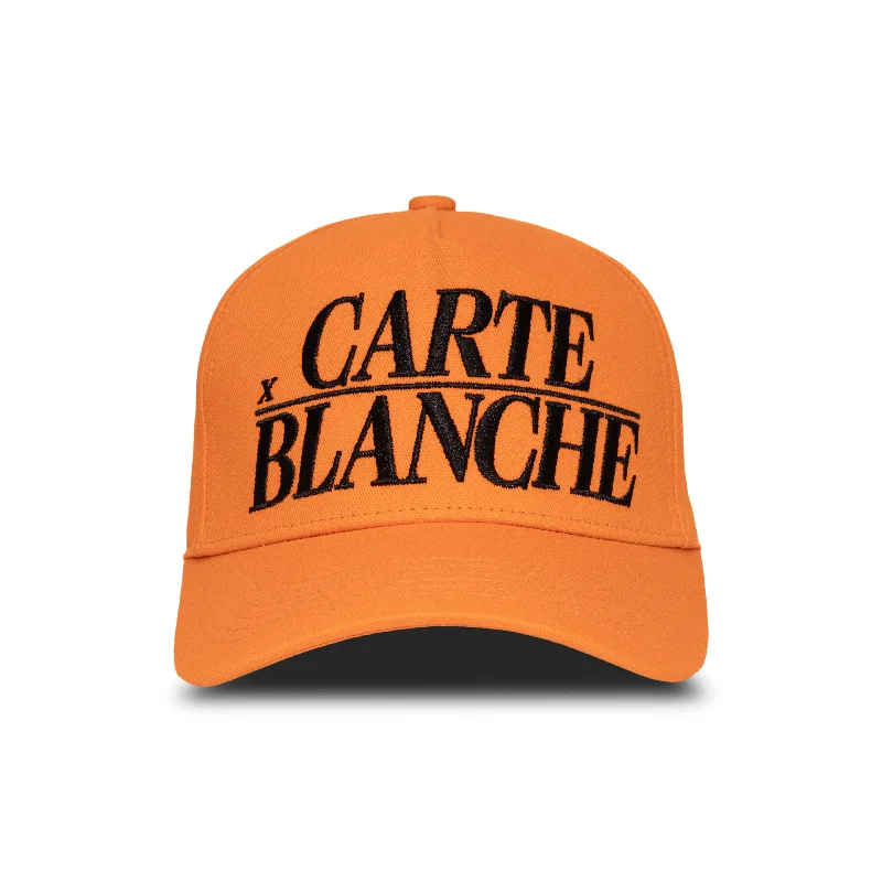 Beanies & headbands for weekly use-The Classic Snapback // Orange