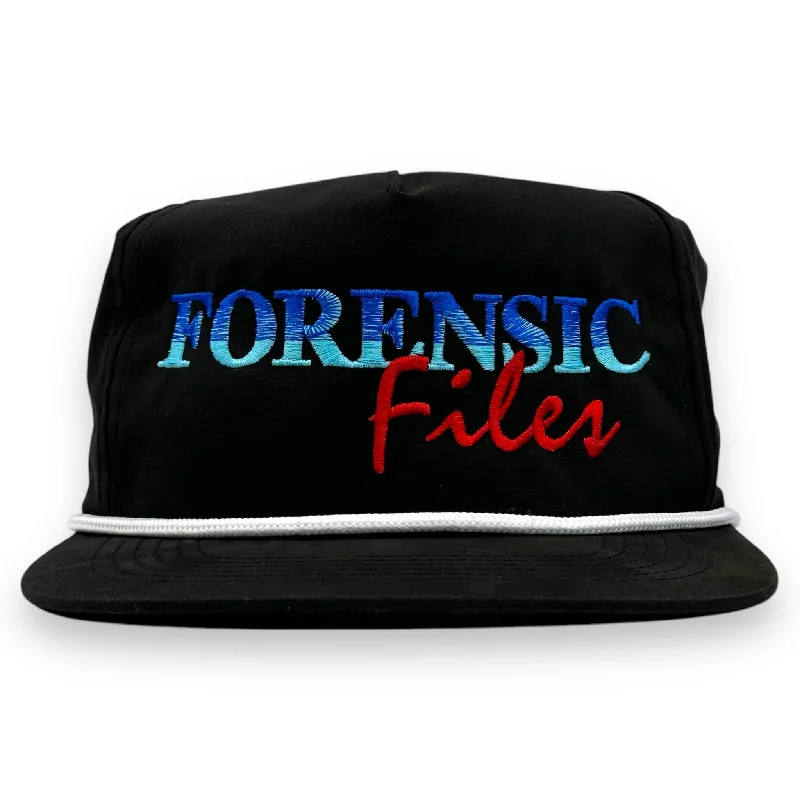 Beanies & headbands for cosplay fun-Forensic Files Embroidered Hat