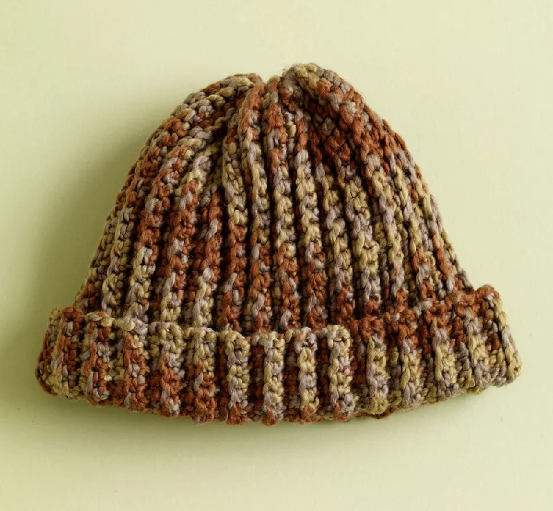 Beanies & headbands for country style-Caramel Corn Hat (Crochet)