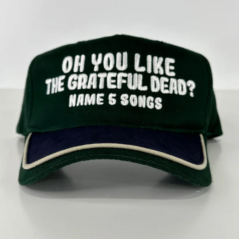 Beanies & headbands for sure steps-Oh you like the Grateful Dead? Name 5 songs Custom Embroidery