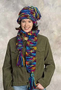 Beanies & headbands for video trends-Beginners Hat and Scarf Pattern (Knit)