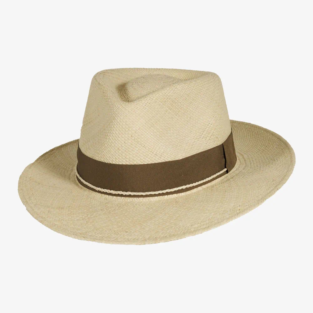 Womens Hats for gulf feasts-Quito | Womens Woven Genuine Panama Hat