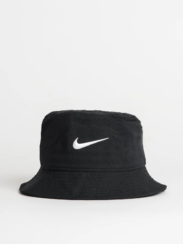 Bucket hats leather look-Wool hats for work-NIKE APEX SWOOSH BUCKET HAT