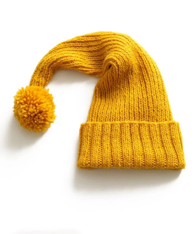 Beanies & headbands for rolled cuffs-Seasonal Stocking Cap (Knit)