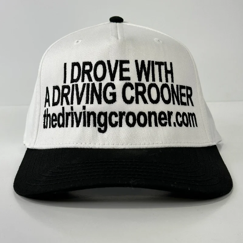 Beanies & headbands for loud matches-I drove with a driving crooner thedrivingcrooner.com SnapBack Cap Hat Custom Embroidered Collab think you should affirm