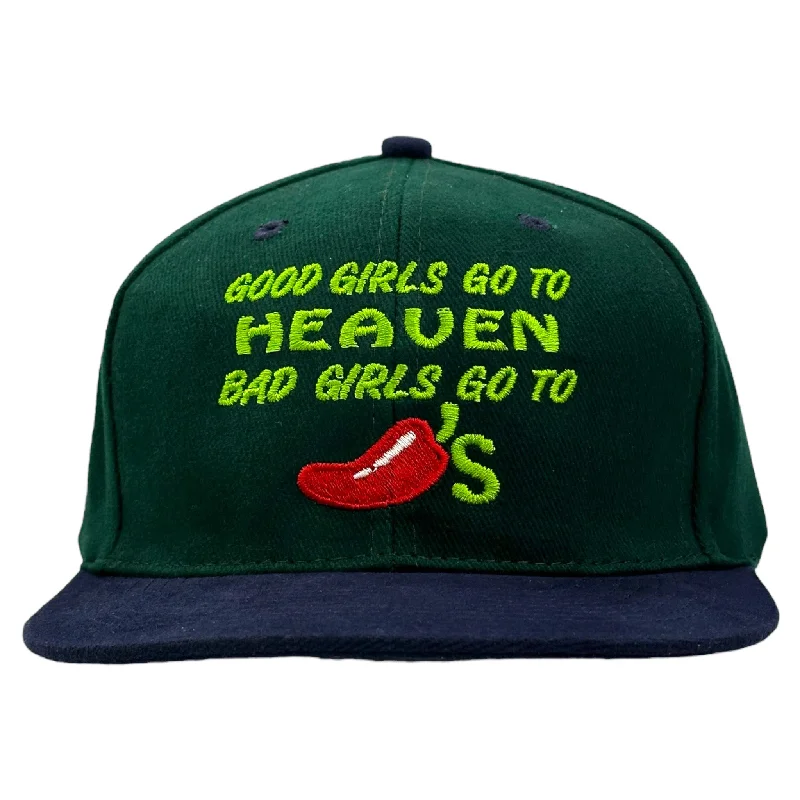 Beanies & headbands for trail running-GOOD GIRLS GO TO HEAVEN HAT CUSTOM EMBROIDERY