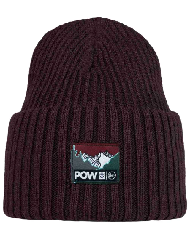 Beanies & headbands for fancy days-Buff Rutger POW Shadow Knitted Beanie