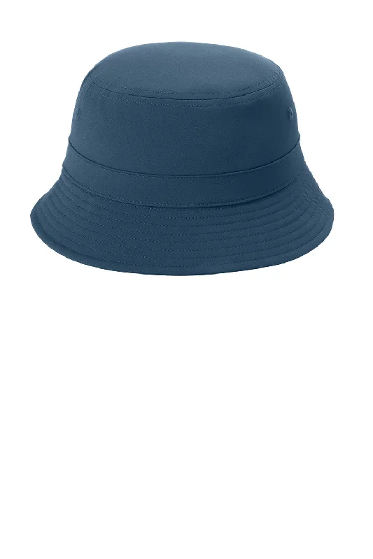 Bucket hats movie prop-Wool hats for pet washing-Port Authority Mens Moisture Wicking Bucket Hat - River Navy Blue - New