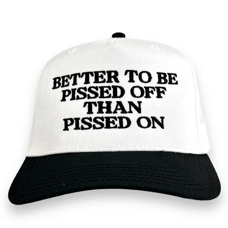 Beanies & headbands for back ups-Better to be PIssed Off Hat