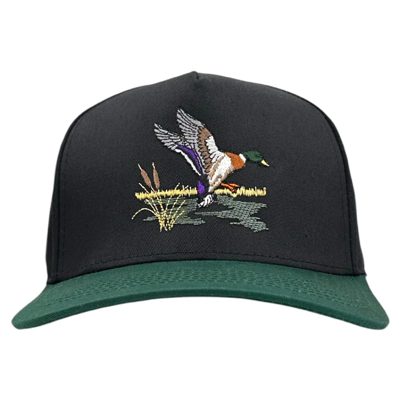 Beanies & headbands for home trends-Mallard Duck Embroidered Hat