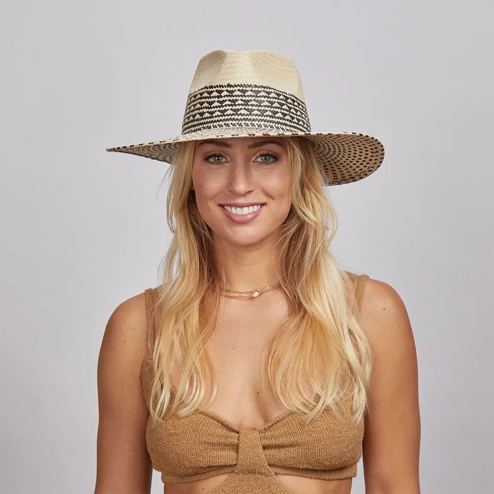 Womens Hats in dock dinners-Harper | Womens Wide Brim Straw Sun Hat