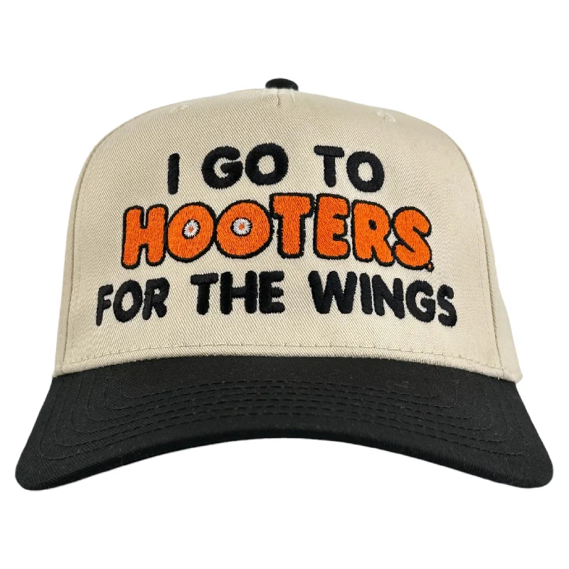 Beanies & headbands for book nooks-I GO FOR THE WINGS HAT CUSTOM EMBROIDERY