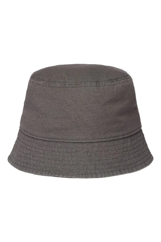 Bucket hats delivery time-Wool hats for pet honor-Atlantis Headwear Mens Sustainable Bucket Hat - Dark Grey