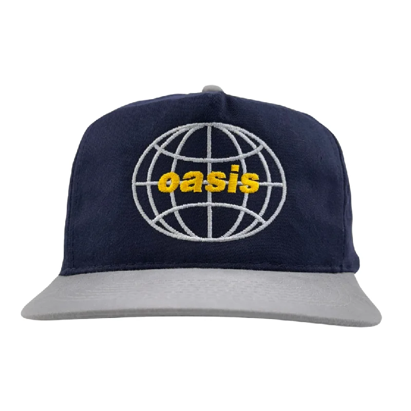 Beanies & headbands for hot sellers-Oasis Earth Custom Embroidered Strapback