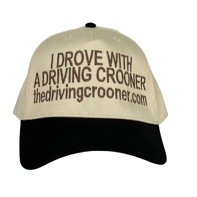 Beanies & headbands for tiny heads-I drove with a driving crooner thedrivingcrooner.com custom embroidered hat SnapBack