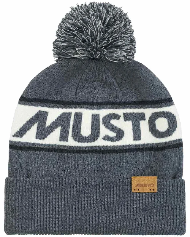 Beanies & headbands for snug nights-Musto Bobble Hat