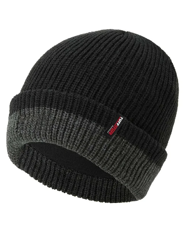 Beanies & headbands for earth fans-TuffStuff Pro Work Two Tone Beanie