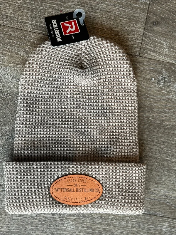 Beanies & headbands for artists-Richardson Waffle Knit Winter Hat