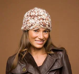 Beanies & headbands for shop finds-Lovely Latte Speed Hook Hat Pattern (Crochet)