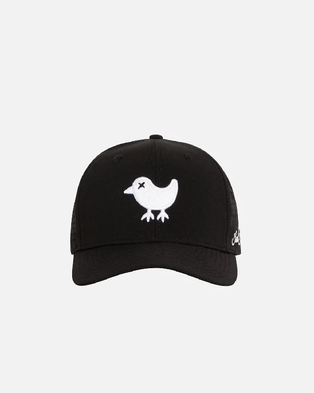 Beanies & headbands for slow moments-Birdie Snapback - Black