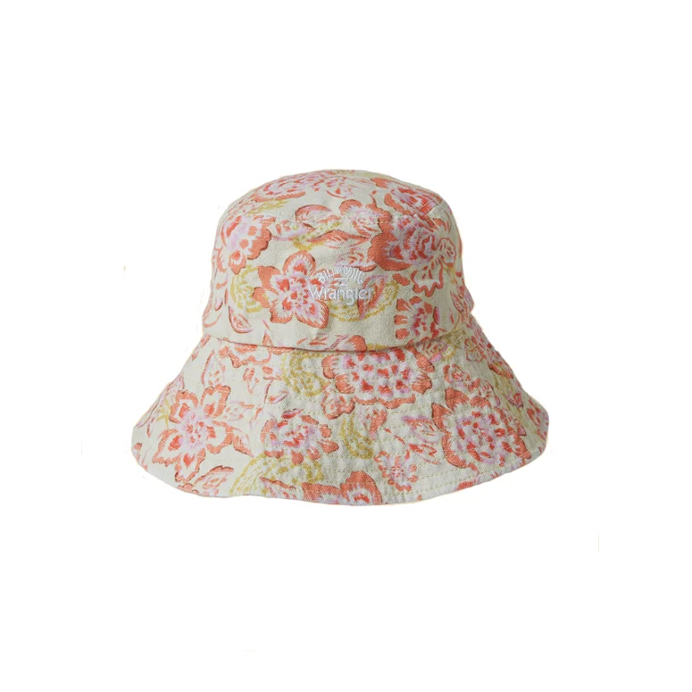 Bucket hats pop up shop-Wool hats for pet contemplation-Wrangler x Billabong Sunny Daze Bucket Hat