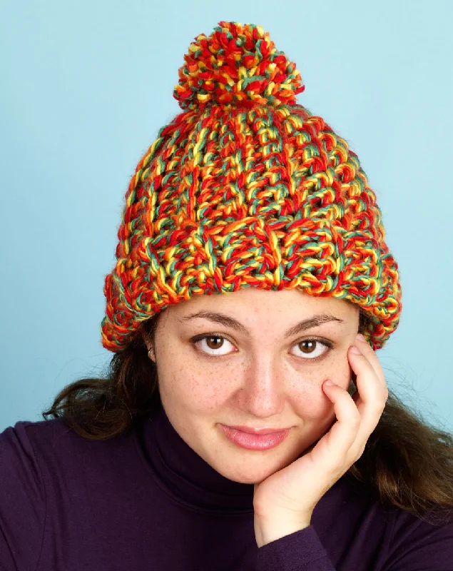 Beanies & headbands for artists-Ripe Wheat Hat (Crochet) - Version 3