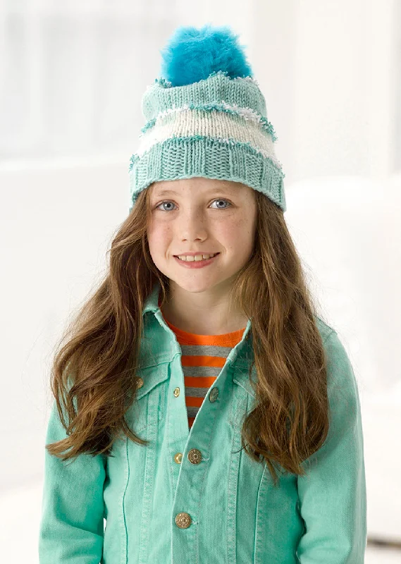 Beanies & headbands for play looks-Jazzy Knit Hat Pattern - Version 2