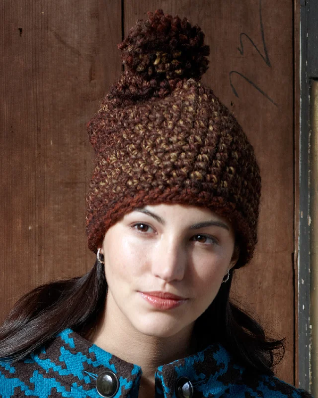 Beanies & headbands for fall feasts-Home Team Hat Pattern (Crochet) - Version 2