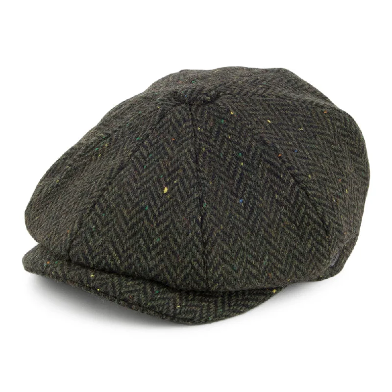 Beanies & headbands for coat fits-Bronx Newsboy Cap - Forest